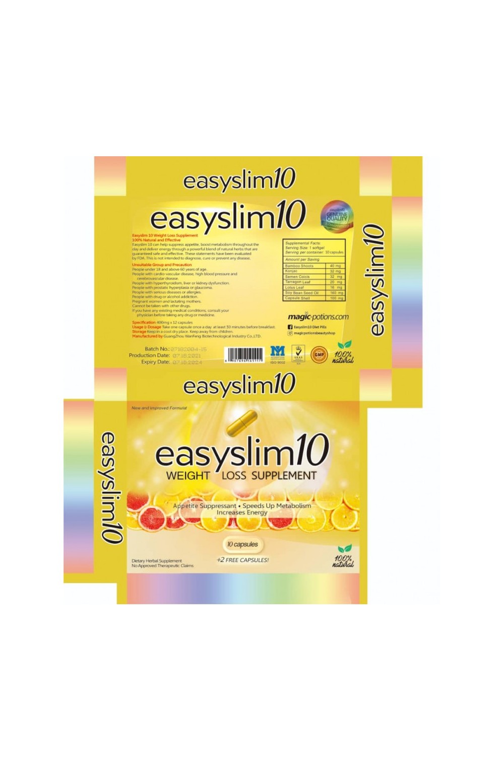 Easy Slim 36 Capsules